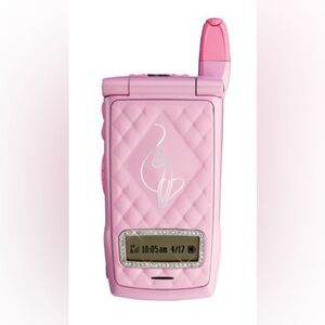 baby phat phone in the box with all the rhinestone diamonds $1200 pristine